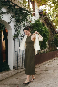 Organic Cotton Jersey Tank Dress