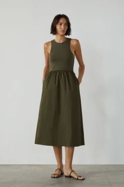 Organic Cotton Jersey Tank Dress