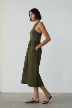 Organic Cotton Jersey Tank Dress