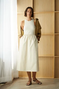 Organic Cotton Jersey Tank Dress