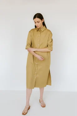 Organic Cotton Oversized Shirt Dress