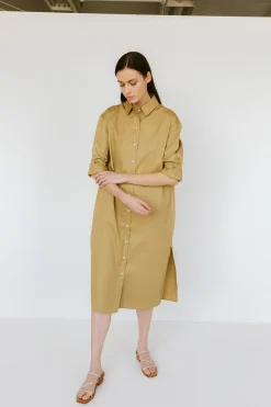 Organic Cotton Oversized Shirt Dress