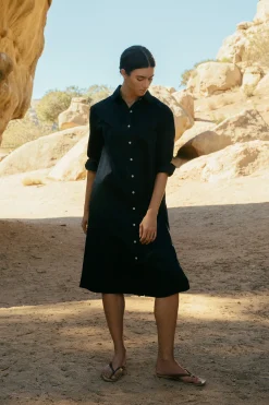 Organic Cotton Oversized Shirt Dress