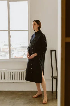 Organic Cotton Oversized Shirt Dress