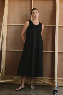 Organic Cotton Relaxed Maxi Dress