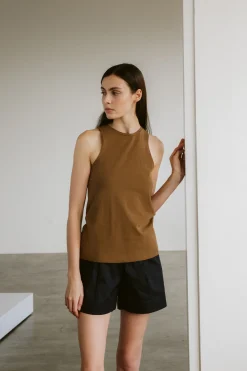 Organic Jersey Sleeveless Tank