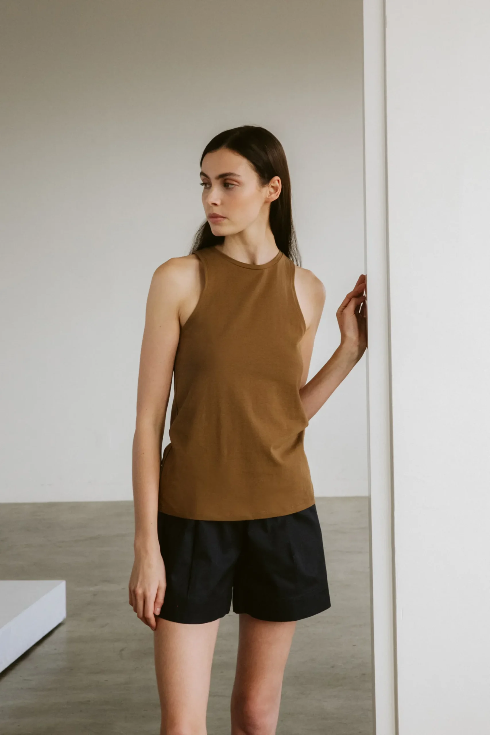 Organic Jersey Sleeveless Tank