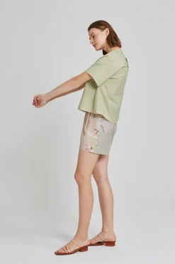 Pintuck Rayon Top