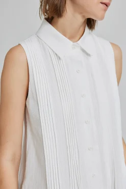 Pintuck Shirt Dress