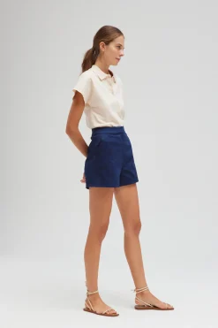 Polo Knit Top