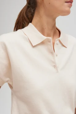 Polo Knit Top