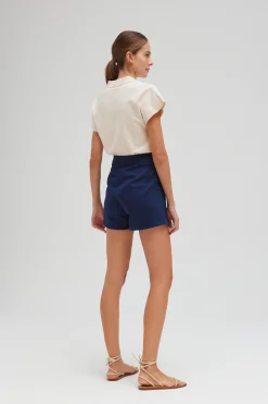 Polo Knit Top