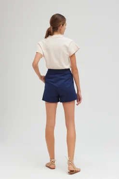 Polo Knit Top