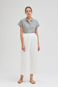 Polo Knit Top