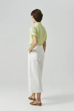 Raw Hem Culottes