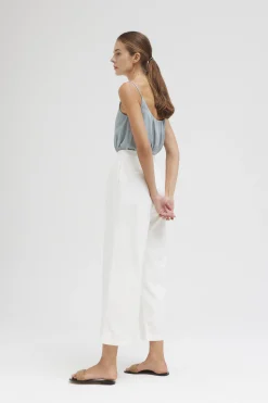 Rayon Gathered-Back Slip Cami