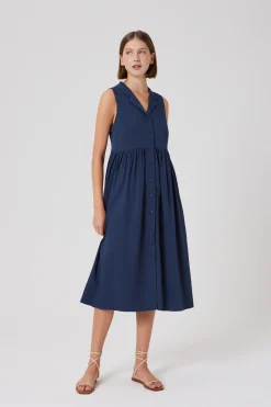 Rayon Midi Dress