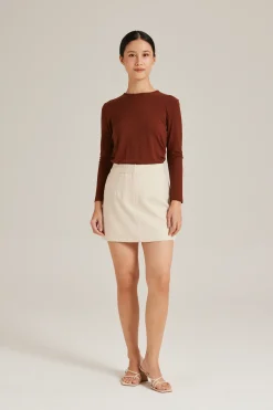 Rayon Mini Skorts