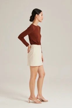 Rayon Mini Skorts