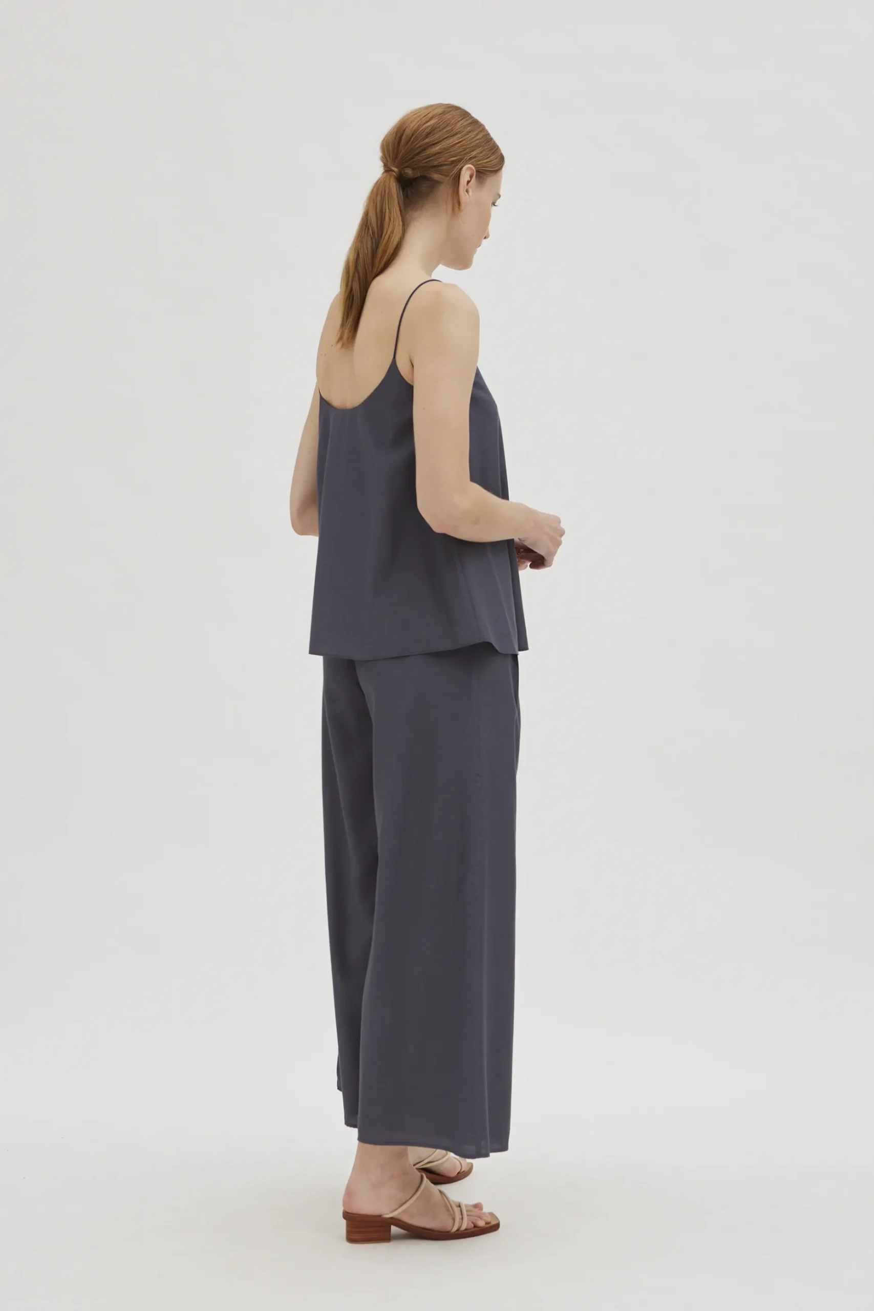 Rayon Wide-legged Pants