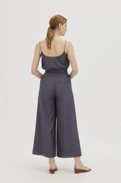 Rayon Wide-legged Pants