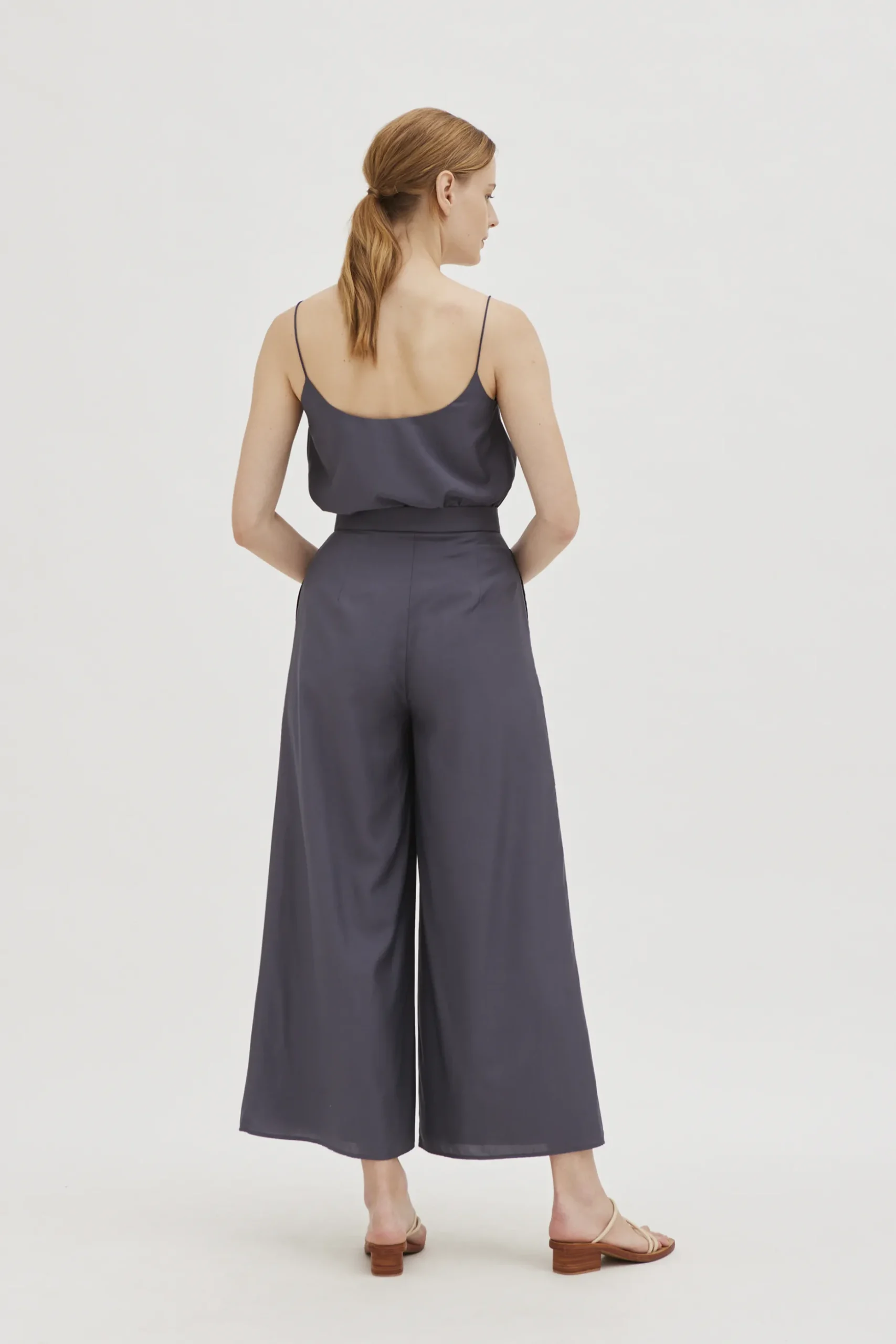 Rayon Wide-legged Pants