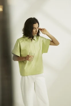 Relaxed Collared Shirt