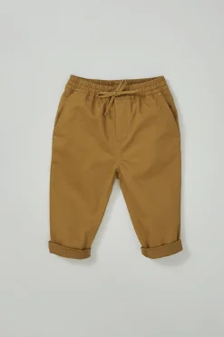 Relaxed Cotton Chino Trousers