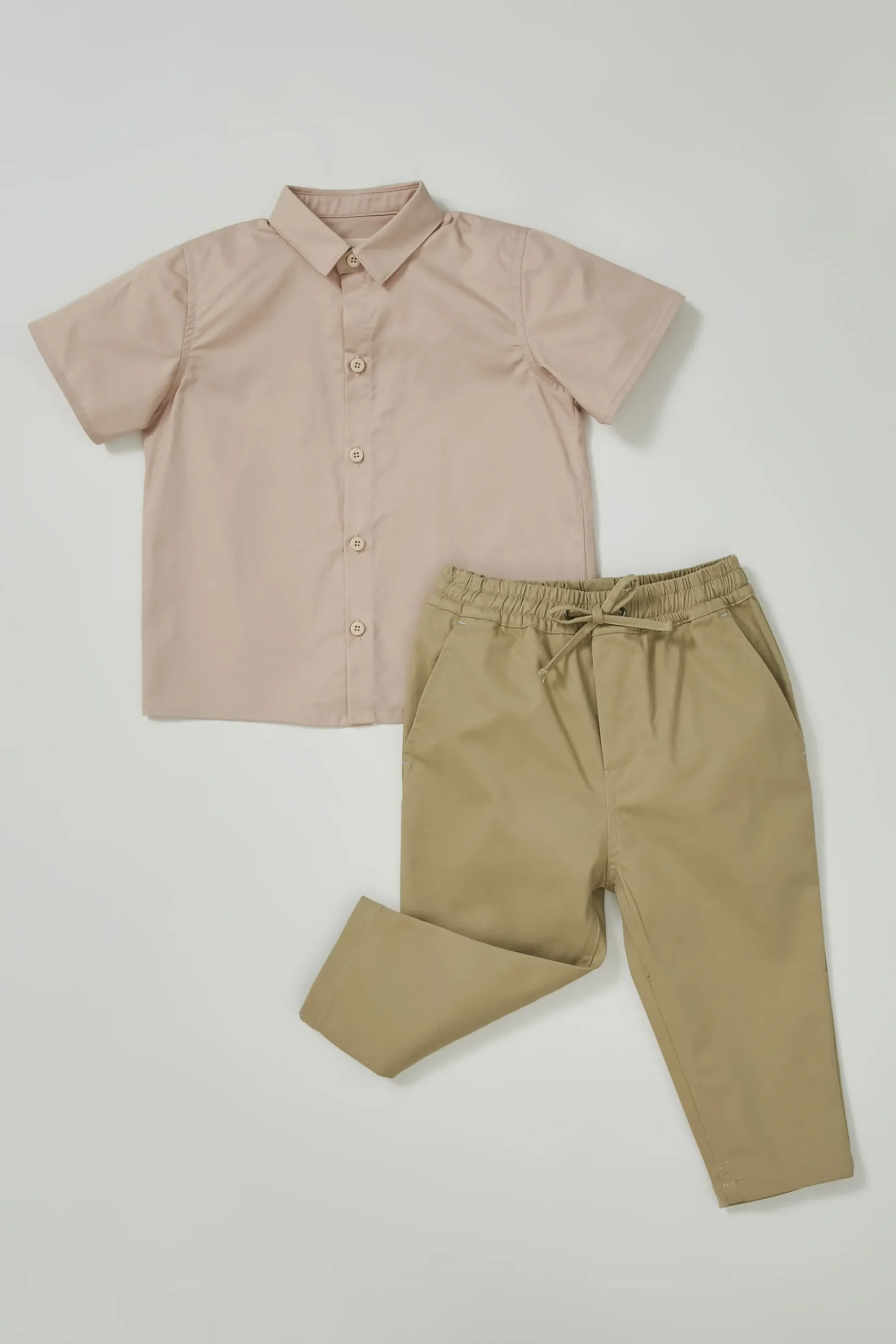 Relaxed Cotton Chino Trousers