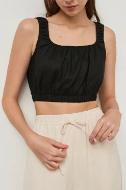 Relaxed Full-Length Linen Pants