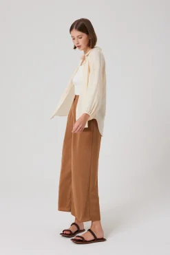 Relaxed Full-Length Pants
