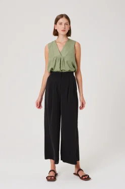 Relaxed Full-Length Pants
