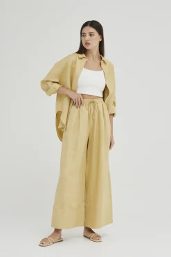 Relaxed Linen Pants