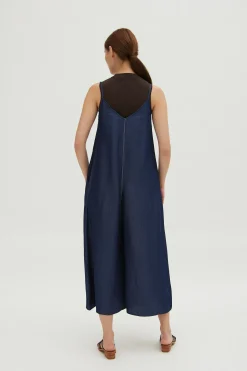 Relaxed V-Neck Cami Jumpsuit