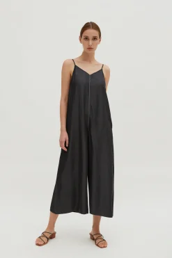 Relaxed V-Neck Cami Jumpsuit