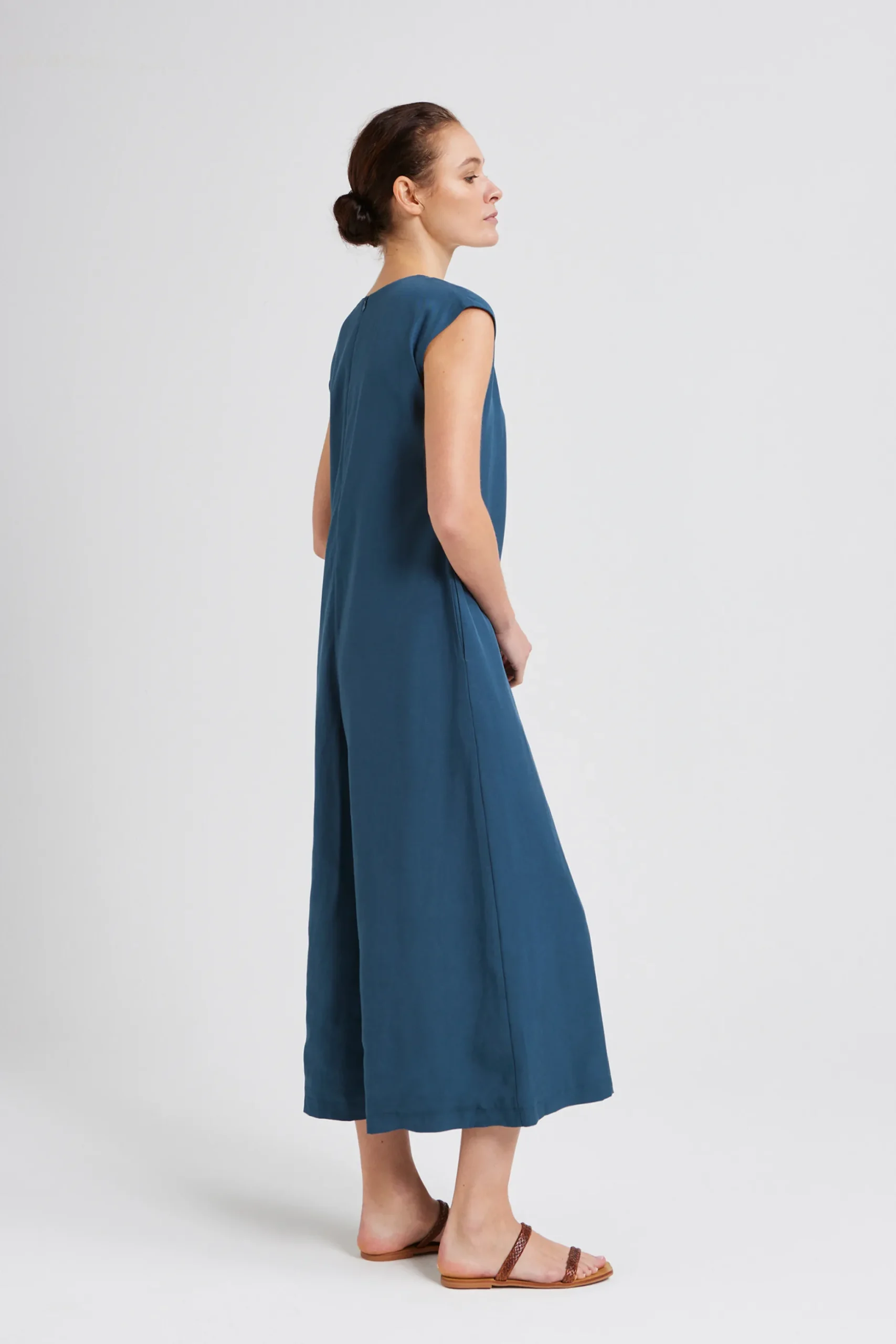 Relaxed V-Neck Jumpsuit