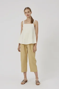 Ribbon Linen Top
