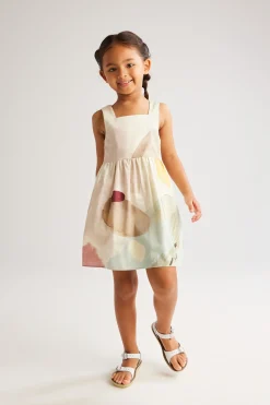 River Cotton V-back Dress