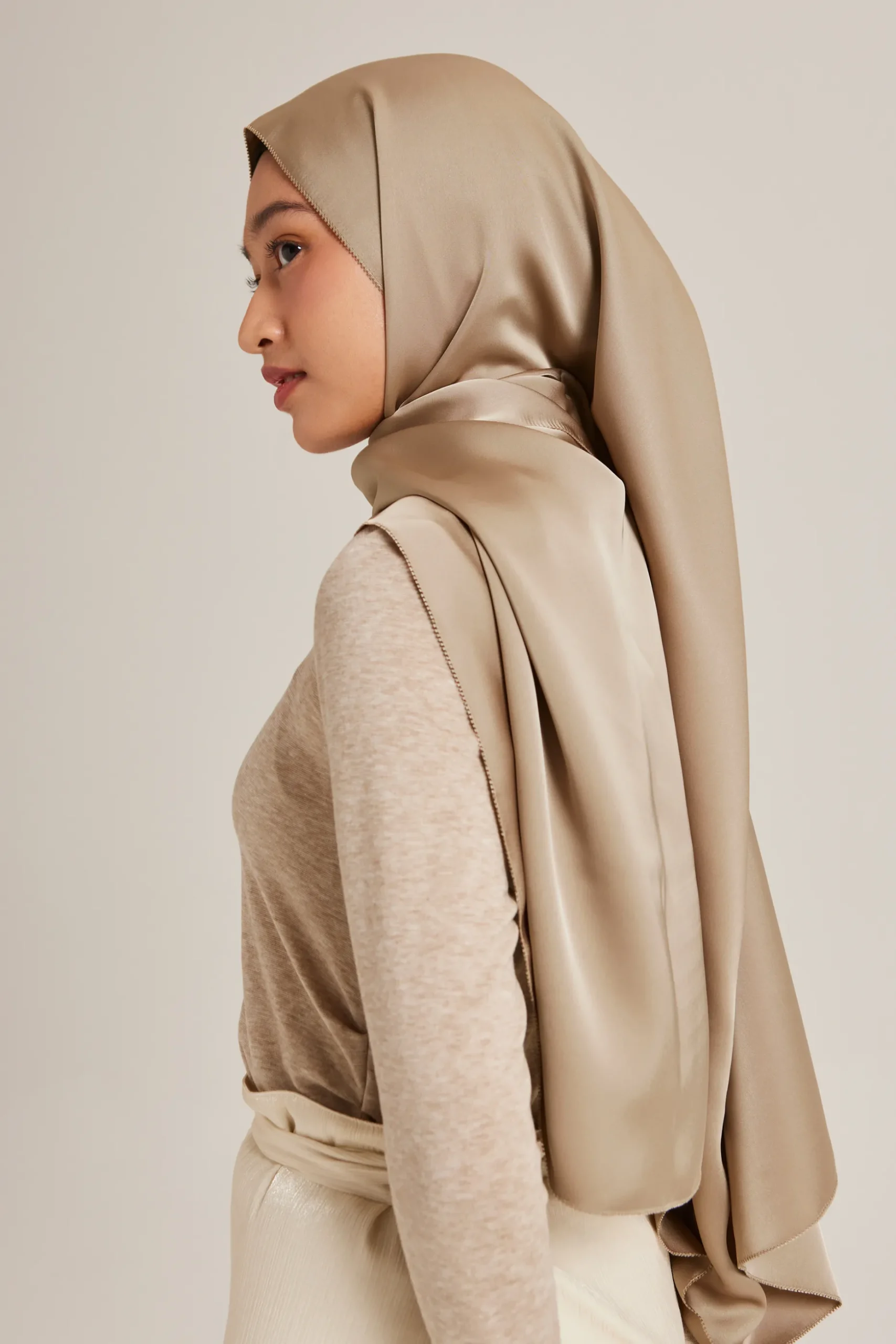 Satin Square Scarf
