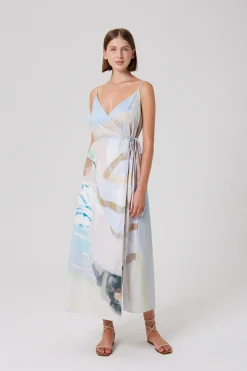 Savour Cami Wrap Dress