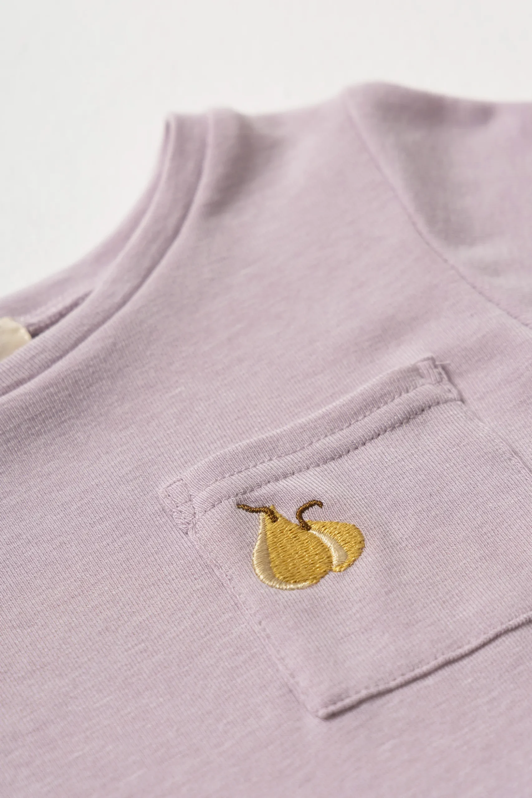 Savour Embroidered Pocket Tee
