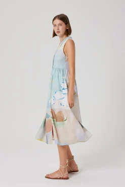 Savour Lyocell Midi Dress