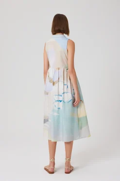 Savour Lyocell Midi Dress
