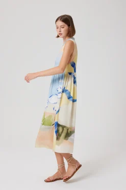 Savour Lyocell Midi Dress
