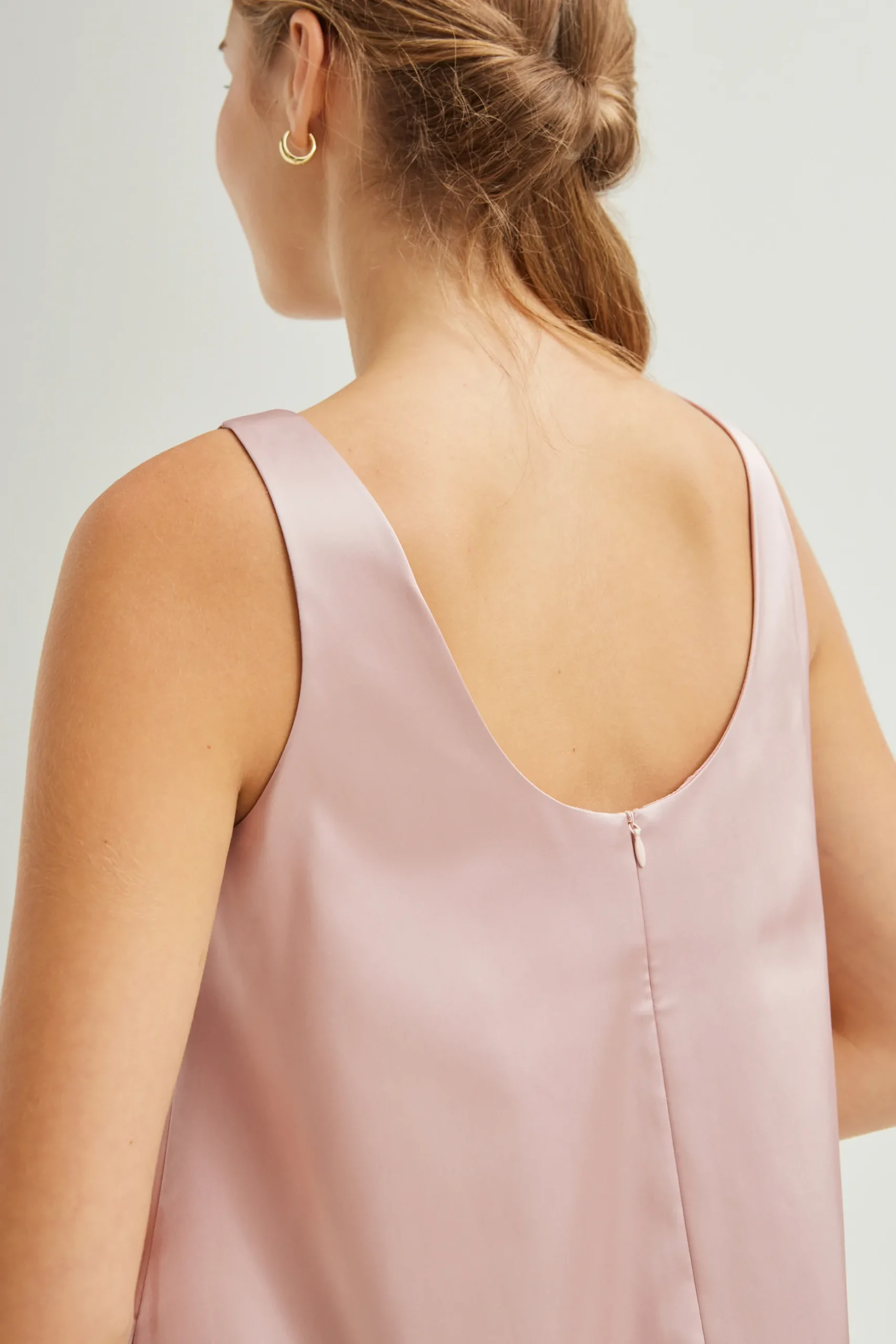 Scoop-Neck Swing Dress