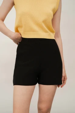 Silk Knit Shorts