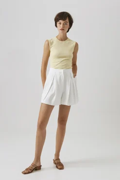 Sleeveless Viscose Knit Top