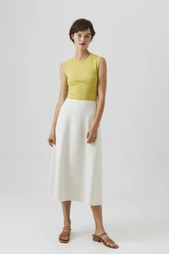 Sleeveless Viscose Knit Top