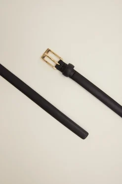 Slim Leather Belt