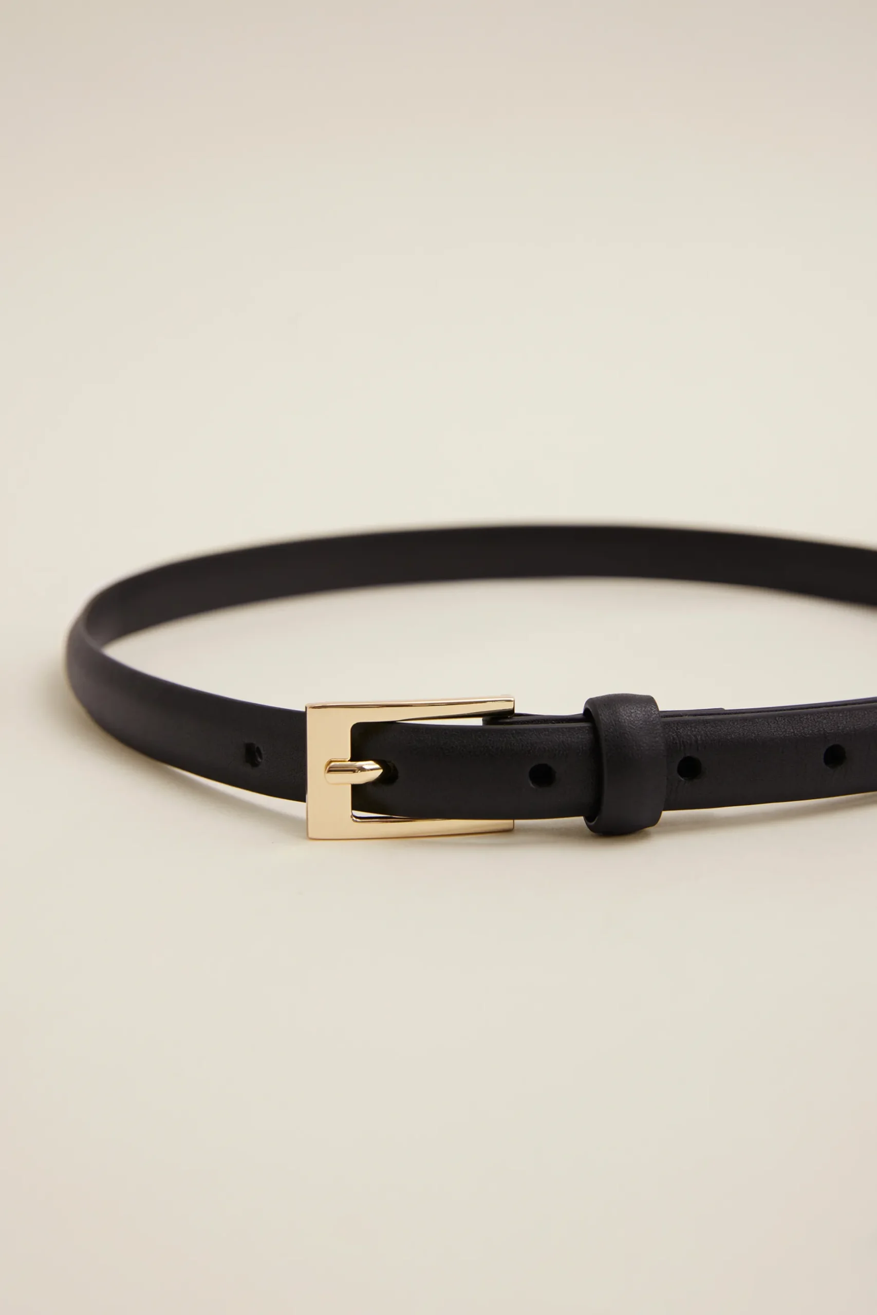 Slim Leather Belt